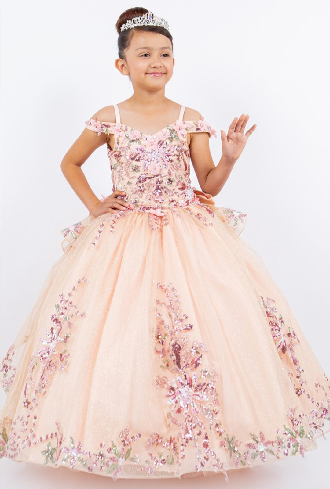 asymmetric satin dress OFF THE SHOULDER MINI QUINCE GOWN BY CINDERELLA COUTURE 8125 – Bridal Hive