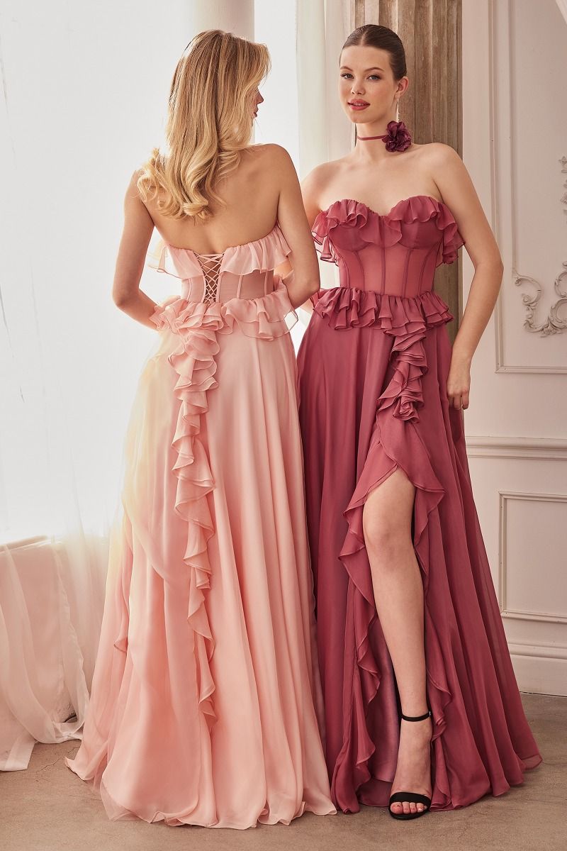 sachin and babi light blue dress Shop Our Collection of Romantic Chiffon Dresses for 2024/25 main image 0