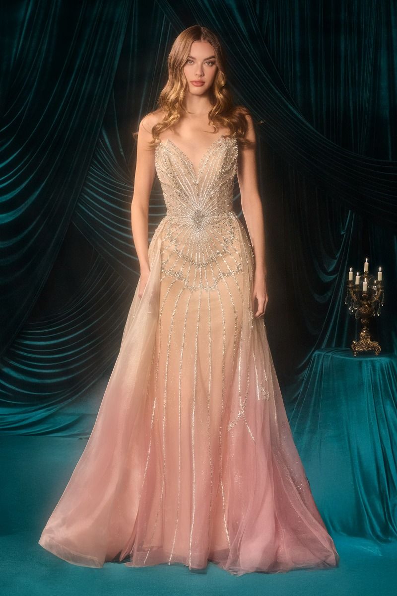 slim fit dress slacks Off-The-Shoulder Long Prom Dress with Tulle Overskirt Smoky Blue / 8