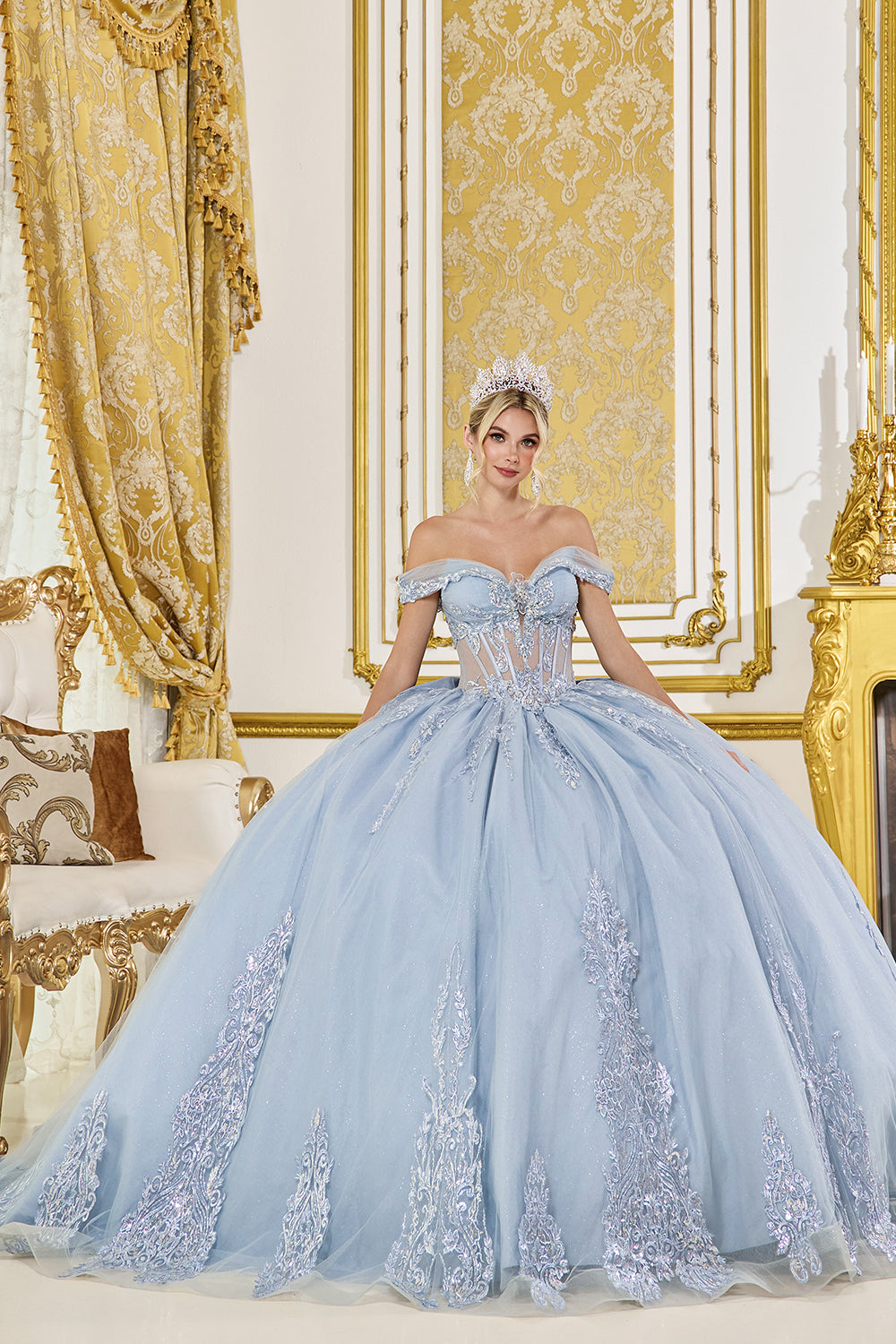 OFF SHOULDER SEQUIN LACE TULLE QUINCEANERA BALL GOWN BY DACING QUEEN 5089 Bridal Hive OFF SHOULDER SEQUIN LACE TULLE QUINCEANERA BALL GOWN BY DACING QUEEN 5089 Bridal Hive