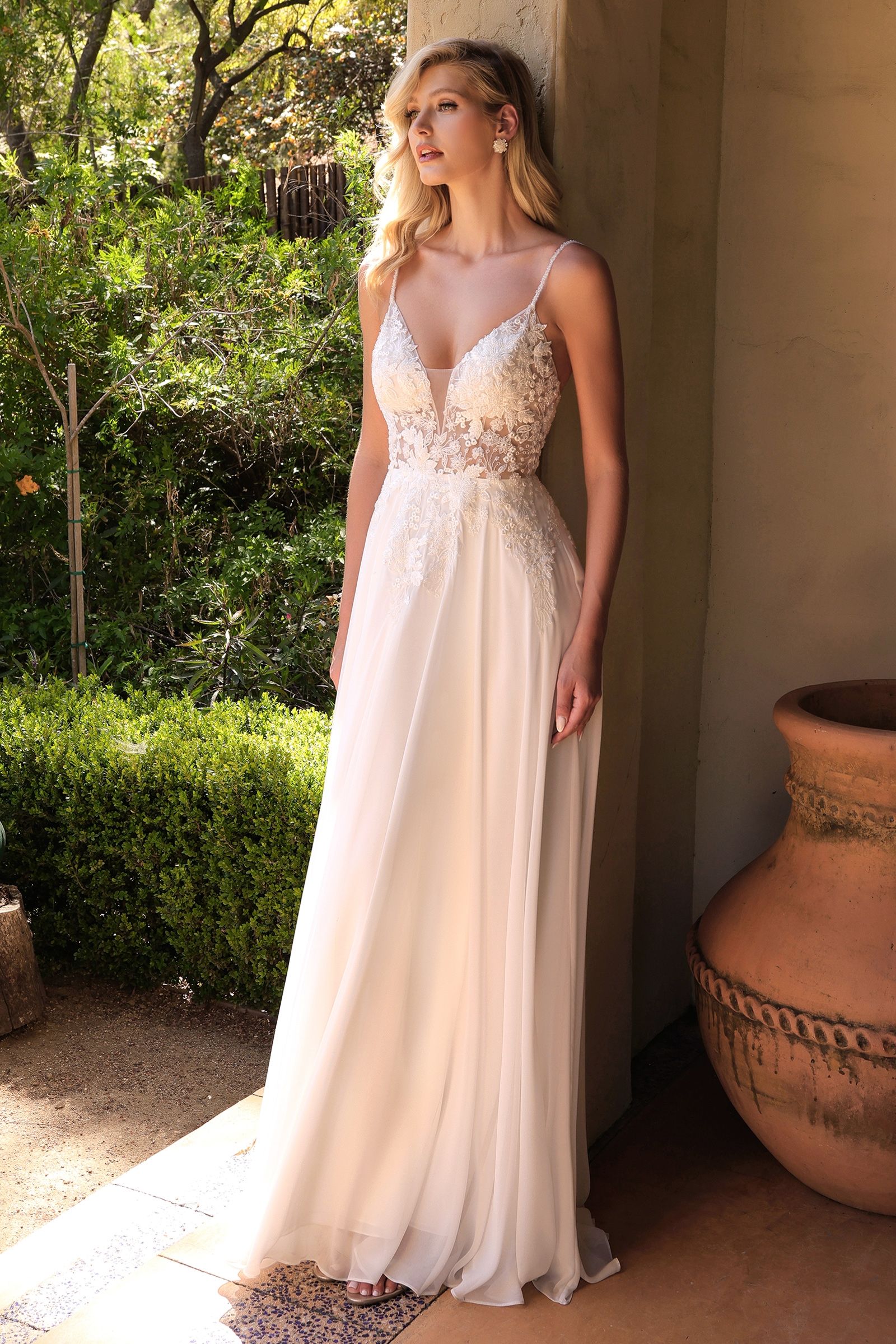 Ladivine Bridals TY11 | Long A-line Dress Ladivine Bridals TY11 | Long A-line Dress