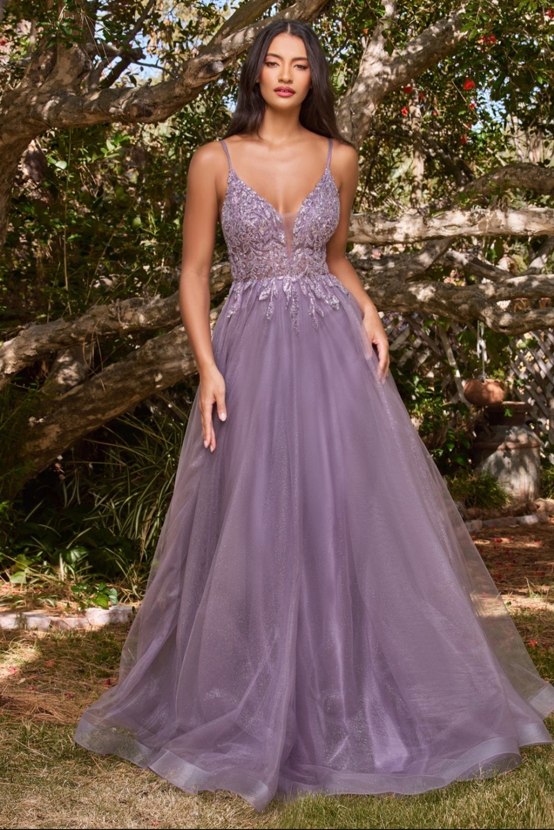 A-LINE LAYERED TULLE GOWN BY LADIVINE BY CINDERELLA DIVINE CD0154 Bridal Hive A-LINE LAYERED TULLE GOWN BY LADIVINE BY CINDERELLA DIVINE CD0154 Bridal Hive