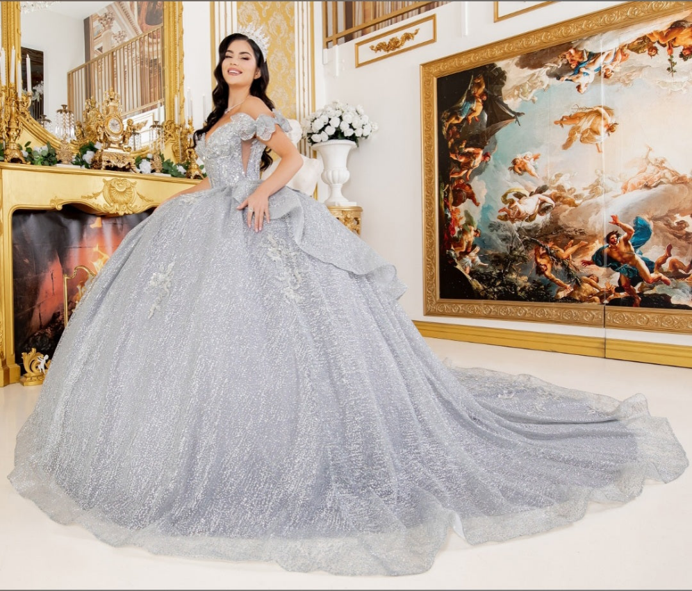 Cinderella Couture Butterfly Quinceañera Ball Gown 8120J