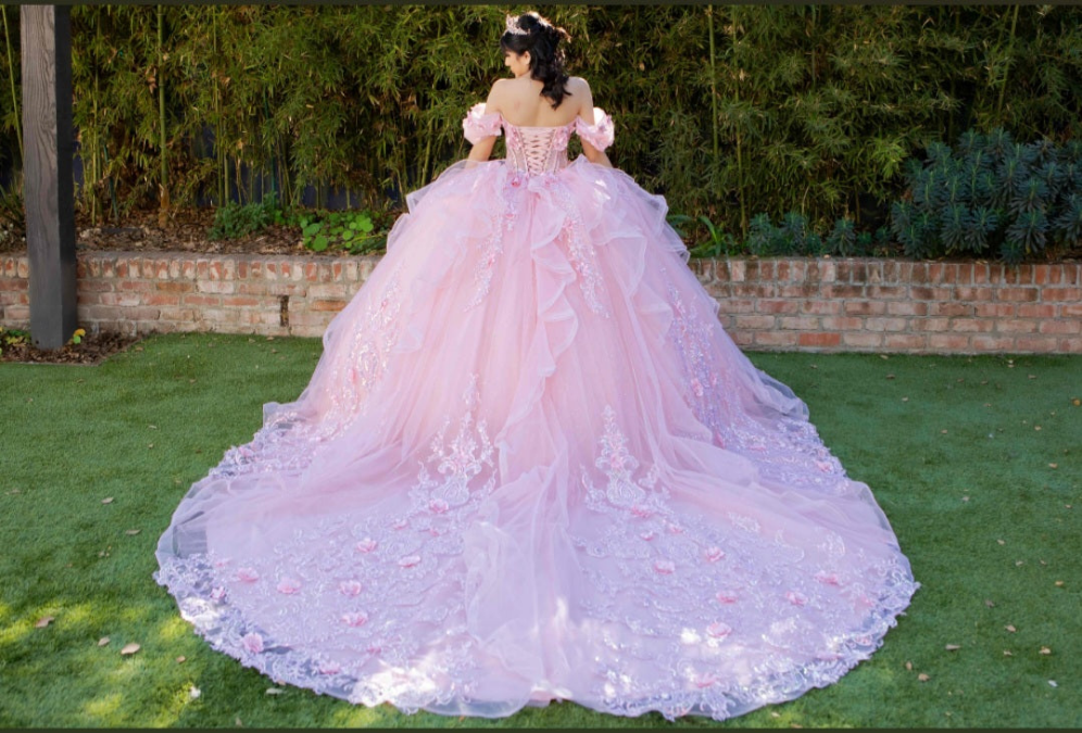 Cinderella Couture Sequins & Embroidered Quinceanera Ball Gown 8330J