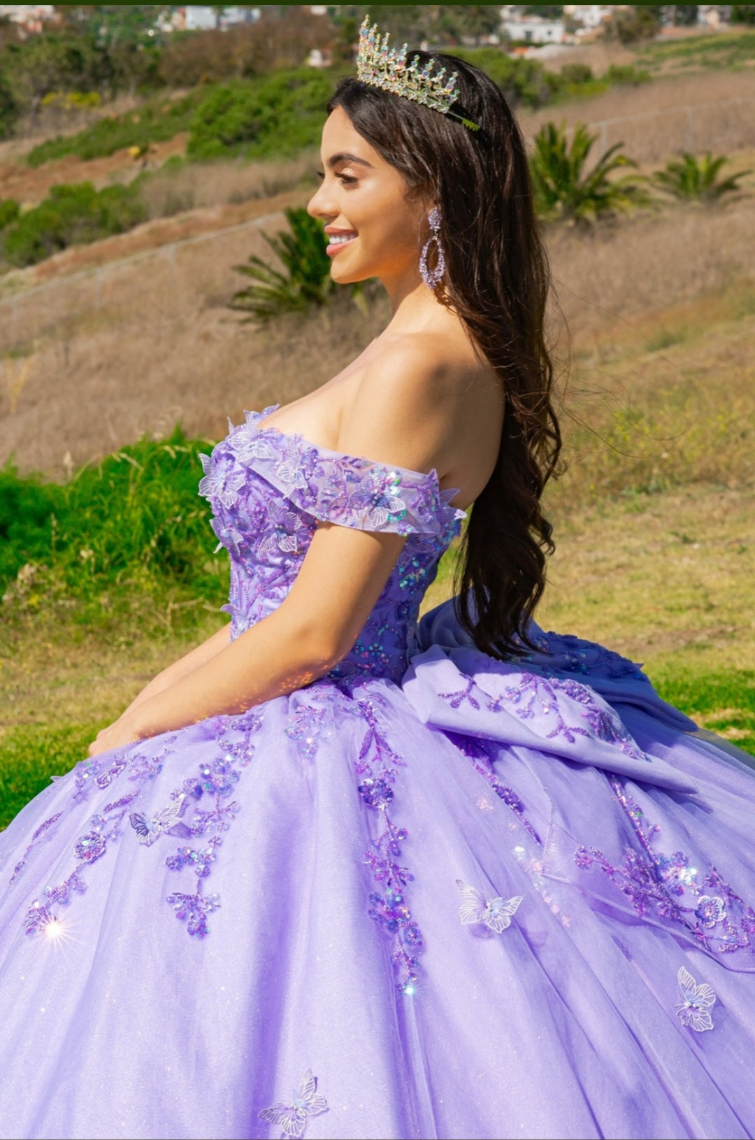 Cinderella Couture Off Shoulder Quinceañera Gown 8111J