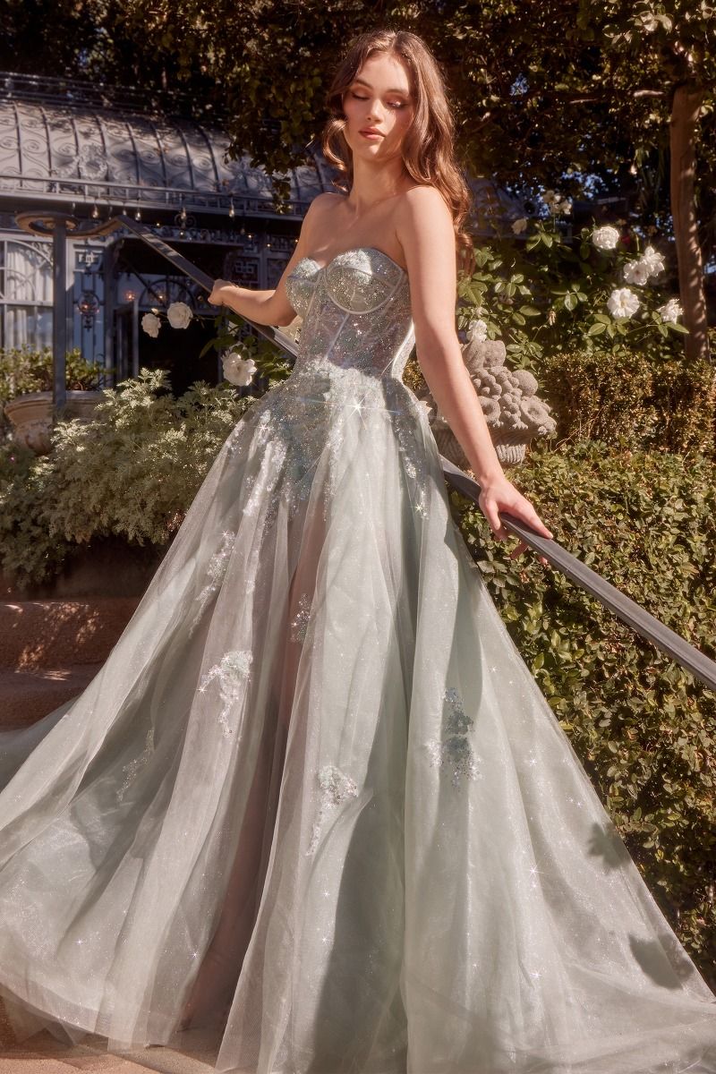 asymmetric tulle dress Asymmetric Drop Waist Pleated Tulle Dress
