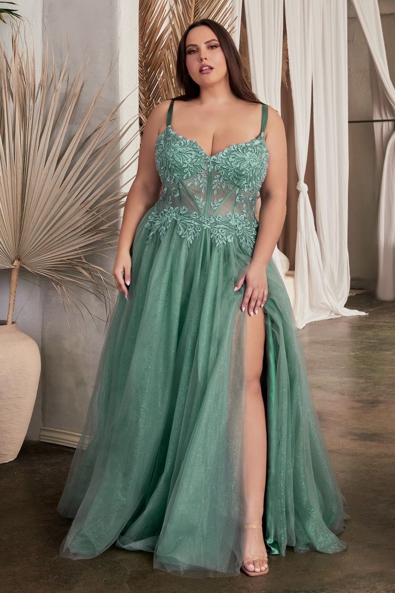 Ladivine C150 Prom Dress - Emerald | NewYorkDress Ladivine C150 Prom Dress - Emerald | NewYorkDress