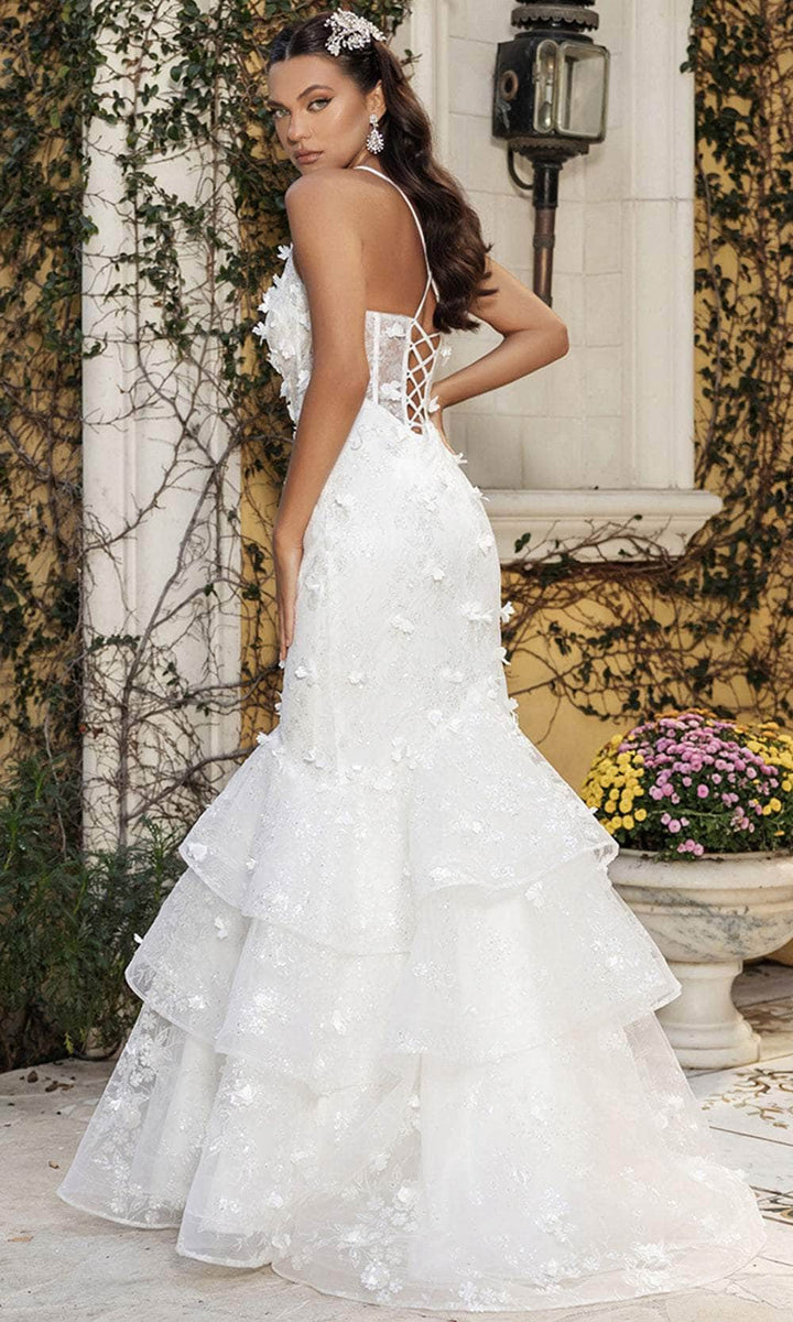 May Queen RQ8148 - Embellished Mermaid Evening Dress – Bridal Hive