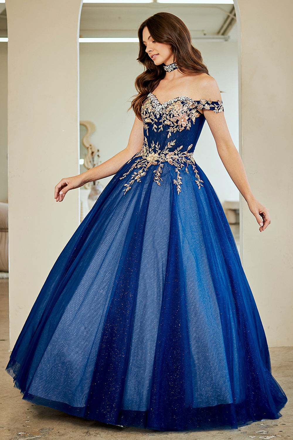 Off Shoulder Sweetheart Jewel Neckline, A Line Dress BY AMELIA COUTURE 8063 Bridal Hive Off Shoulder Sweetheart Jewel Neckline, A Line Dress BY AMELIA COUTURE 8063 Bridal Hive