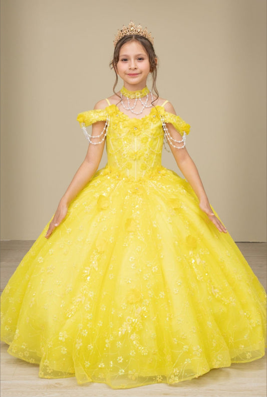 Wedding Dress Ball Gown Yellow Flower Girl Dresses Davids Bridal FLOWER GIRL DRESS Bridal Hive Wedding Dress Ball Gown Yellow Flower Girl Dresses Davids Bridal FLOWER GIRL DRESS Bridal Hive