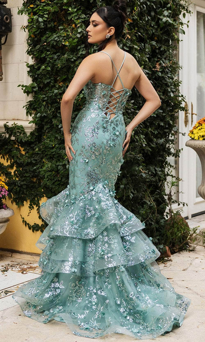 May Queen RQ8148 - Embellished Mermaid Evening Dress – Bridal Hive