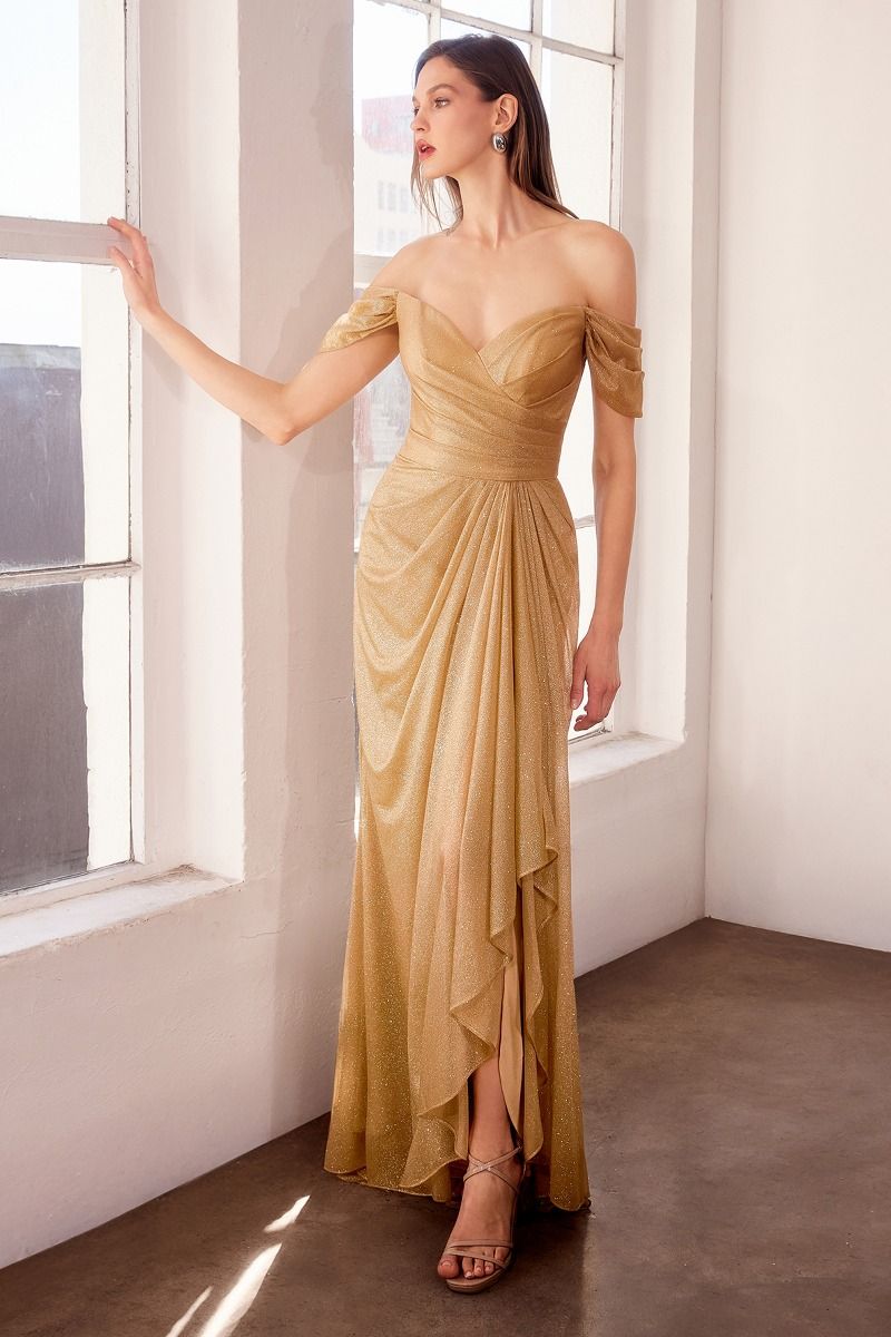 OFF THE SHOULDER GLITTER STRETCH MOTHER OF THE BRIDE GOWN BY AMORIS STYLE T604 Bridal Hive OFF THE SHOULDER GLITTER STRETCH MOTHER OF THE BRIDE GOWN BY AMORIS STYLE T604 Bridal Hive