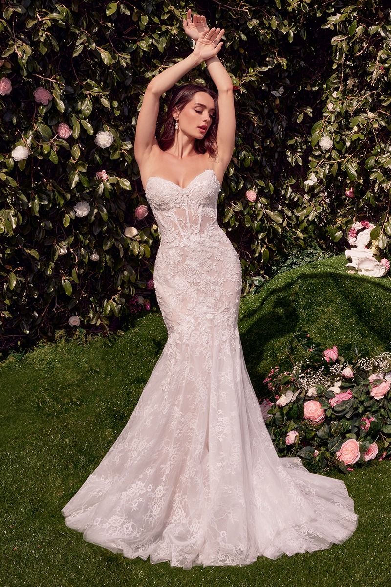 WL031-Detachable Wings Mermaid Wedding Gown-Andrea & Leo | LADY Black TIE Off White / 4 WL031-Detachable Wings Mermaid Wedding Gown-Andrea & Leo | LADY Black TIE Off White / 4