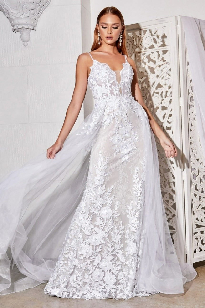 Lady Black Tie - Darcy Gown - Off-white - Size 16 Lady Black Tie - Darcy Gown - Off-white - Size 16